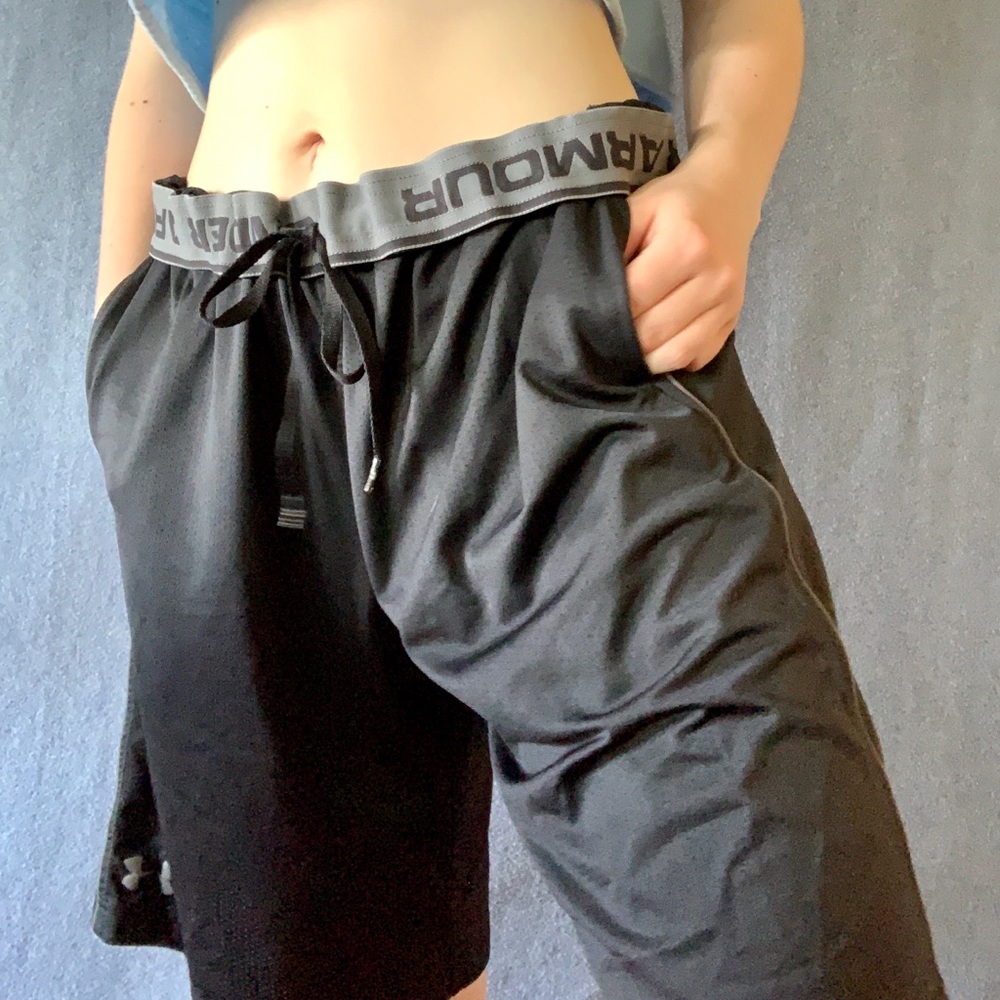 Black Under Armour Basketball Shorts